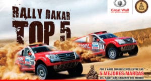 Noticias Ambacar Great Wall entre las 5 Mejores Marcas del Rally Dakar