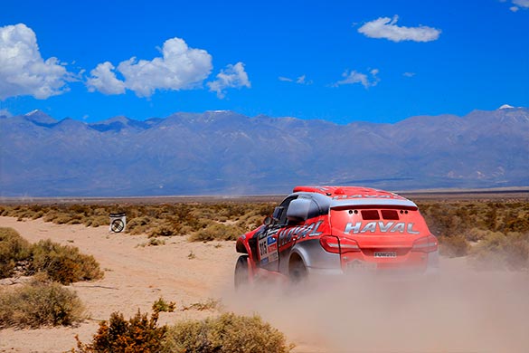 Noticias Ambacar Por 3 años el Equipo Great Wall entre los mejores del Dakar