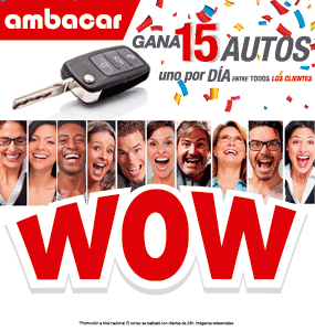 Gana 15 autos en ambacar oferta