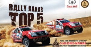 Great Wall entre las 5 Mejores Marcas del Rally Dakar