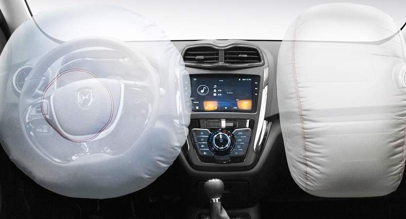 Van Ambacar Shineray MPV 750 sistema de seguridad con airbags