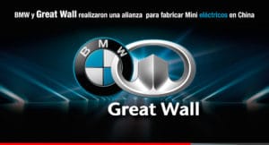 Ambacar alianza de Great Wall Motors y BMW para fabricar autos eléctricos en China