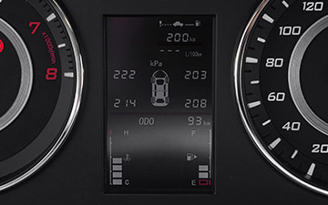 Sedán Soueast A5 con TPMS