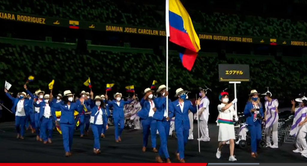 Ecuador brilla en el atletismo en los juegos paralímpicos