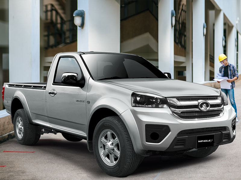 Camioneta Ambacar Great Wall Wingle S cabina simple a diesel 4x4 gran seguridad
