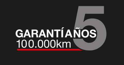 Garantía Ambacar de 5 años o 100 mil Km